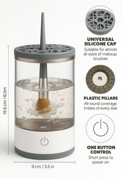 Bare Bristles™ PureRinse Brush Cleaner